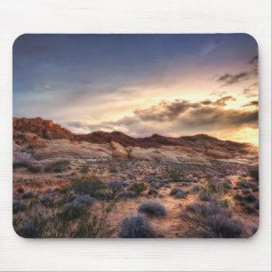 Sunset at Valley of Fire State Park Nevada, USA Mouse Pad