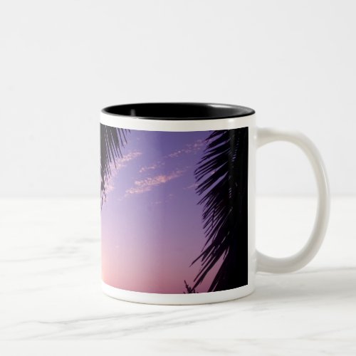 Sunset at West End Cayman Brac Cayman Islands Two_Tone Coffee Mug