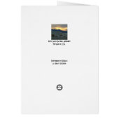 Sunset at White Sands Cards (Back)