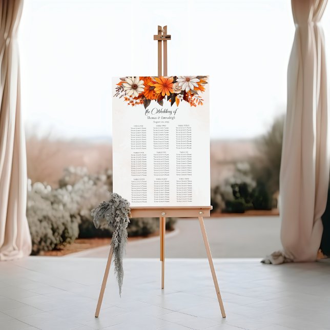 Sunset Autumn Floral Foam Board (Creator Uploaded)