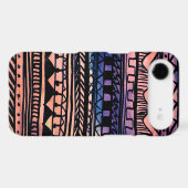Sunset Aztec Pattern Case-Mate iPhone Case (Back (Horizontal))