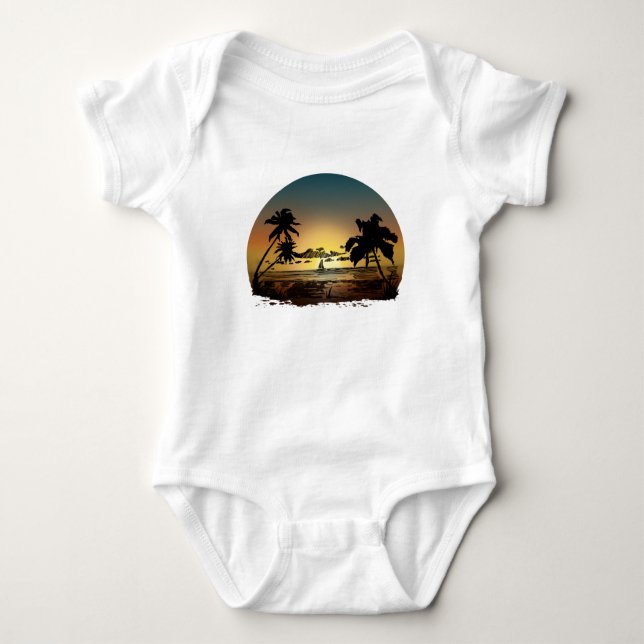 Sunset Baby Bodysuit (Front)