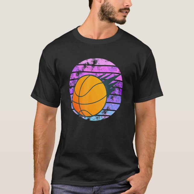 Sunset Basketball T-Shirt (Front)