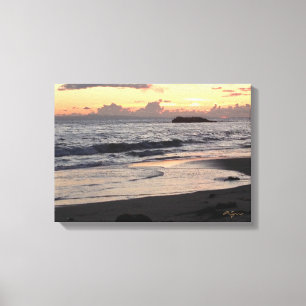 Sunset Beach Canvas Print