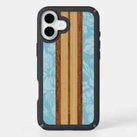 Sunset Beach Faux Wood Surfboard Hawaiian