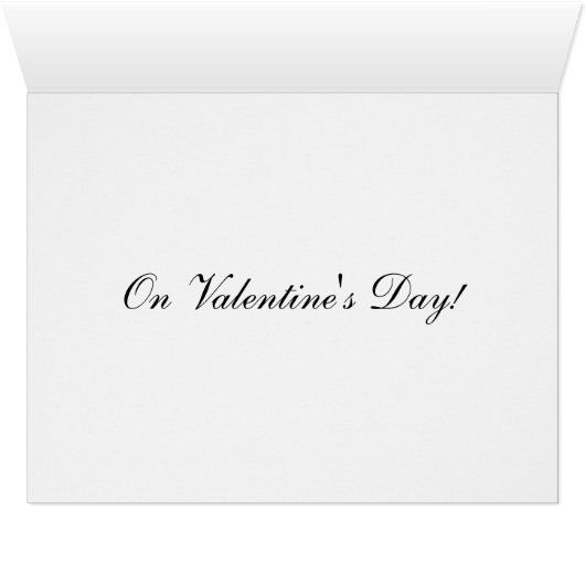 Sunset Beach For Love Valentine's Day (Inside Horizontal (Bottom))