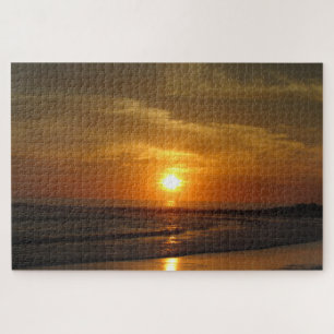 sunset beach jigsaw puzzle