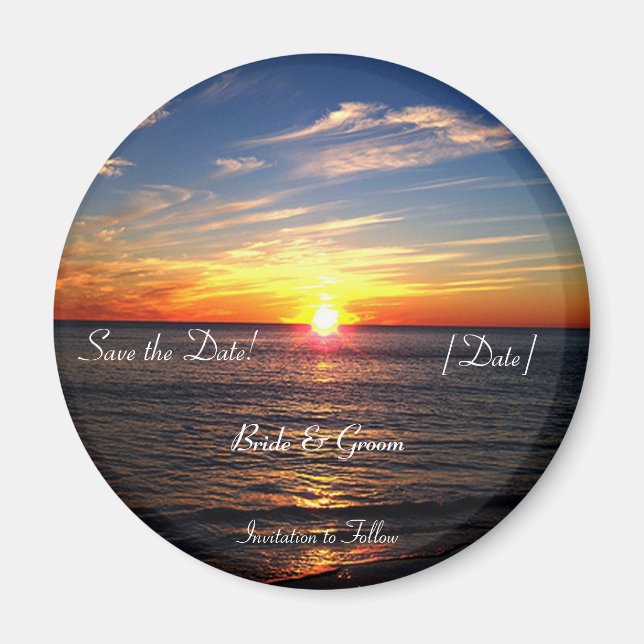 SUNSET BEACH MAGNET (Front)