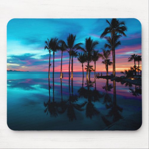 Sunset Beach Mouse Pad