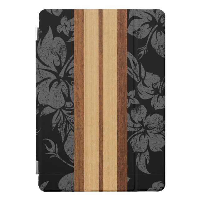 Sunset Beach Surfboard Hawaiian iPad Smart Cover (Front)