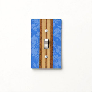 Sunset Beach Surfboard Hawaiian Light Switch Cover