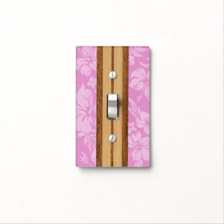 Sunset Beach Surfboard Hawaiian Light Switch Cover