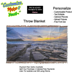 Sunset Beach Throw Blanket 31
