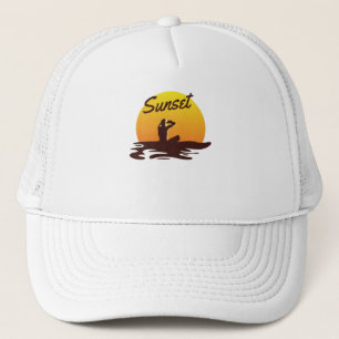 Sunset Beach Trucker Hat