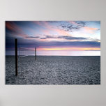 Sunset Beach Volleyball Print<br><div class="desc">Sunset Beach Volleyball Print</div>