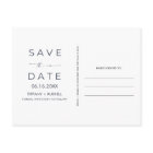 Sunset Beach Wedding Save the Date Postcard