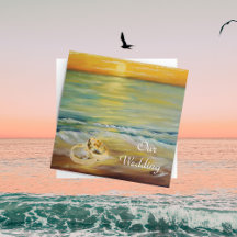 Sunset beach weddings