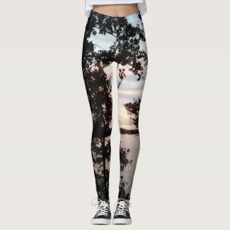 Sunset Before Dusk Leggings