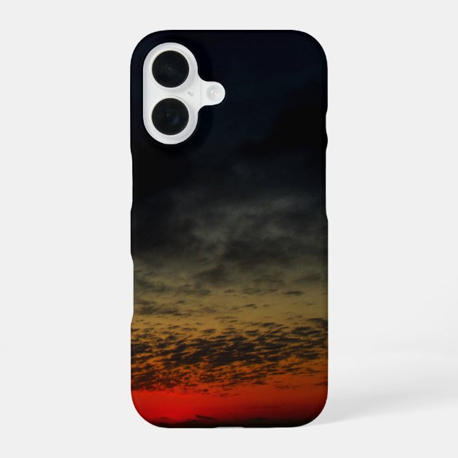 Sunset Before the Storm Iphone Case (Back)