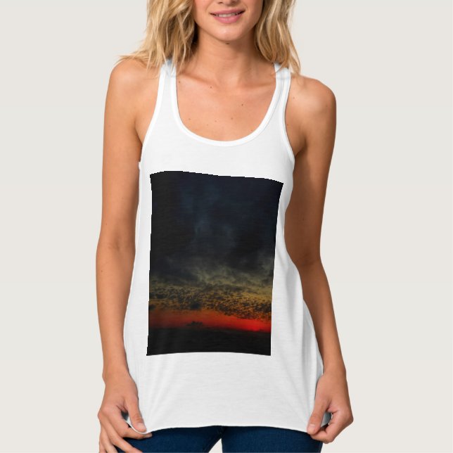Sunset Before the Storm Tank Top (Front)