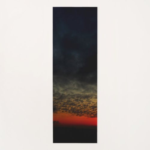 Sunset Before the Storm Yoga Mat