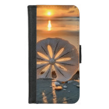 Sunset Behind the Sand Dollar