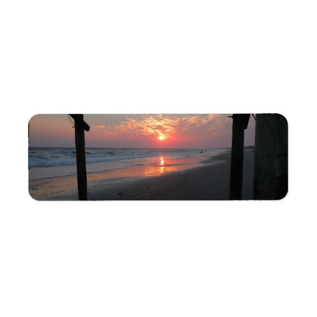 Sunset Beneath the Pier Label (Front)