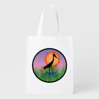 Sunset Bird Market Tote