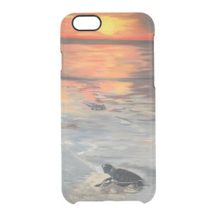 Sunset birth clear iPhone 6/6S case