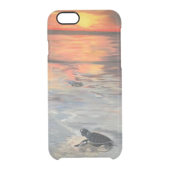 Sunset birth uncommon iPhone case (Back)