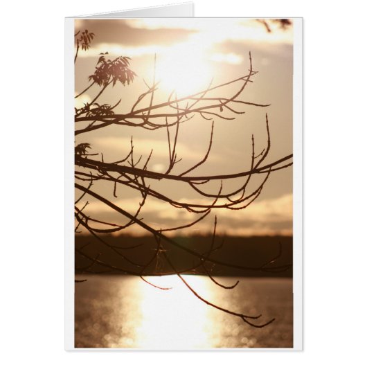 Sunset Blank Card (Front)
