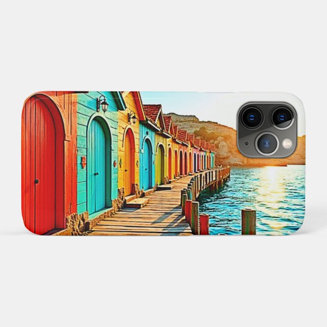 Sunset Bliss: Seaside Hues Case-Mate iPhone Case (Back (Horizontal))