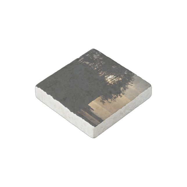 Sunset Bluff Stone Magnet (Angled)