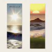 Sunset bookmark (Front & Back)