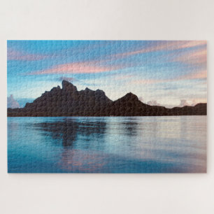 Sunset Bora Bora Jigsaw Puzzle