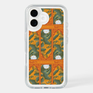 Sunset Botanical Panel Pattern - The White Lotus iPhone 16 Case
