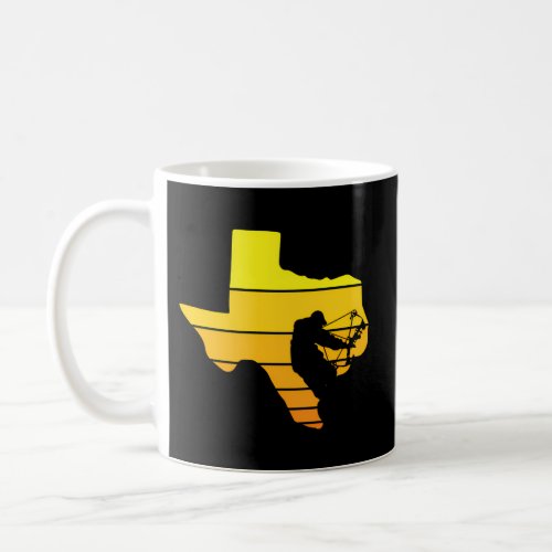 Sunset Bowhunter Texas Coffee Mug