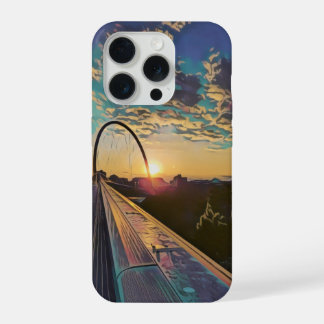 Sunset Bridge phone case