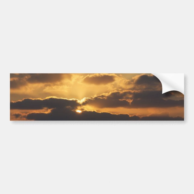 Sunset Bumper Sticker (Front)