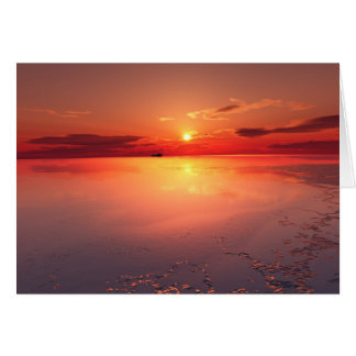 sunset: burning ice cards