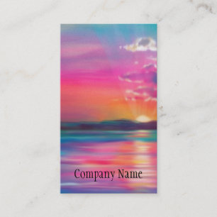 Sunset Business Card