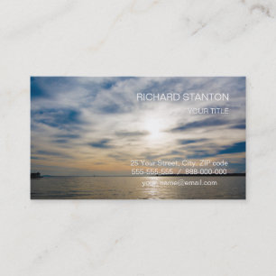 Sunset Business Card