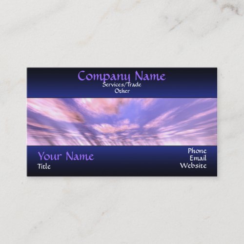 Sunset Business card