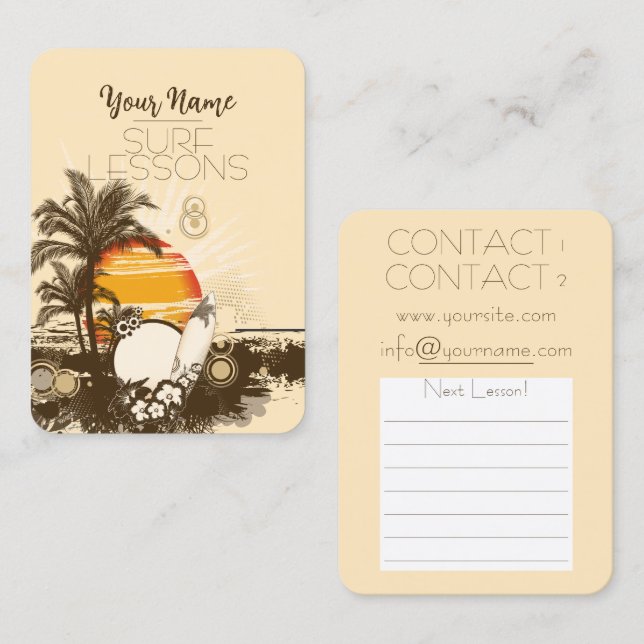 Sunset - Business Card (Front/Back)
