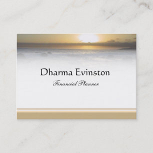 Sunset Business Card