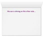 sunset...by peacewillow cards (Inside Horizontal (Bottom))