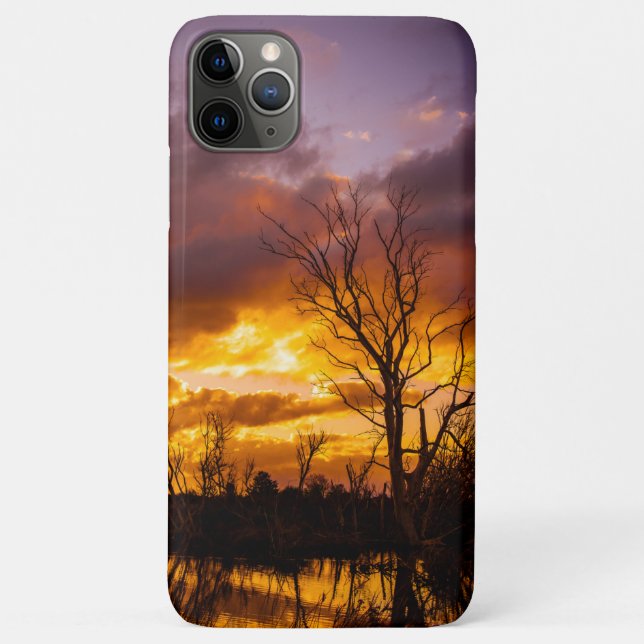 Sunset by the lake Case-Mate iPhone case (Back)