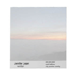 sunset by the lake, Kingston, Ontario,at twilight Notepad