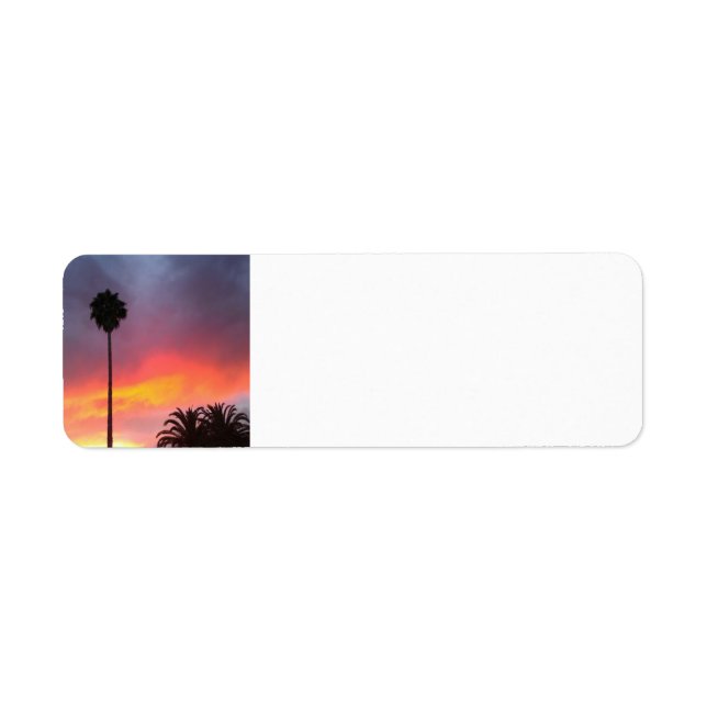 Sunset California Label (Front)