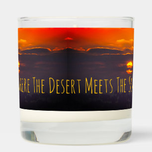Sunset California Where The Desert Meets The Sea Scented Candle